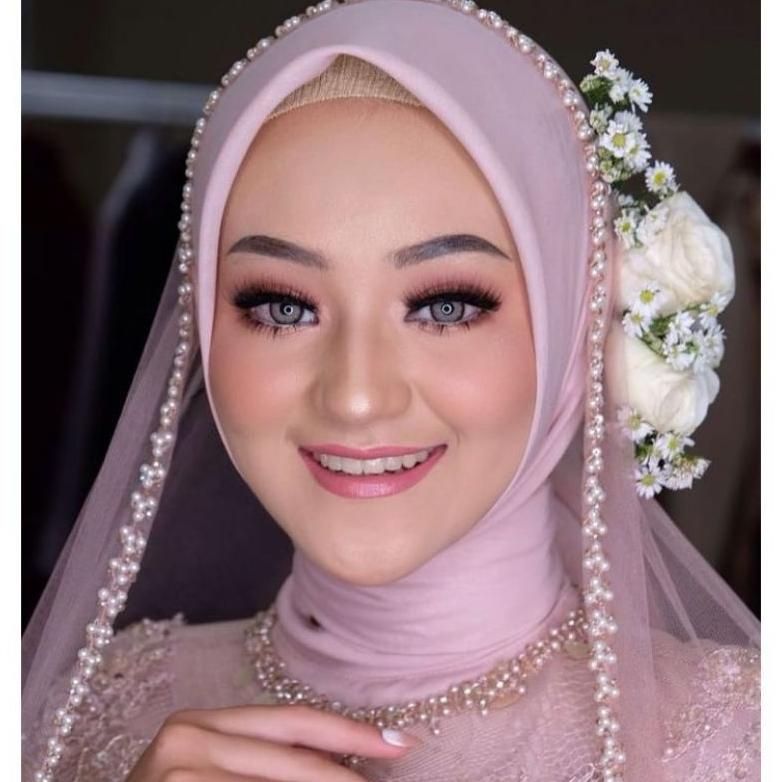 Hot Sale Slayer veil pengantin veil hijab pengantin selendang pengantin