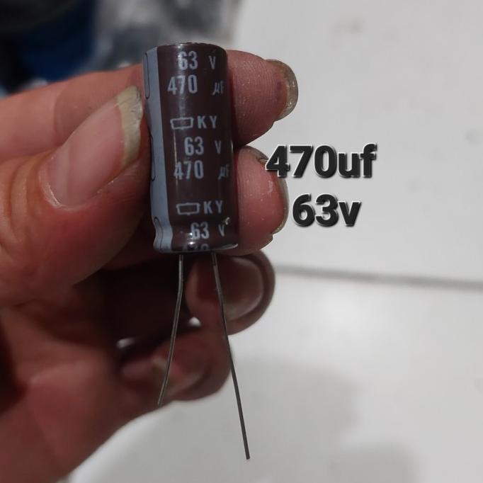 Elko Elco 470Uf 63V 470 Mikro Uf 63 V Volt