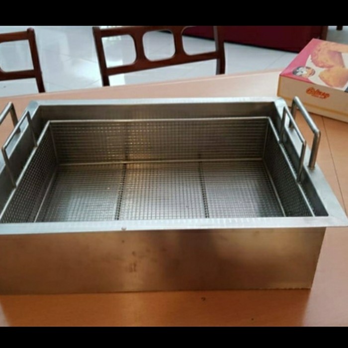 Penggorengan Donat Stainless + Saringan Terb