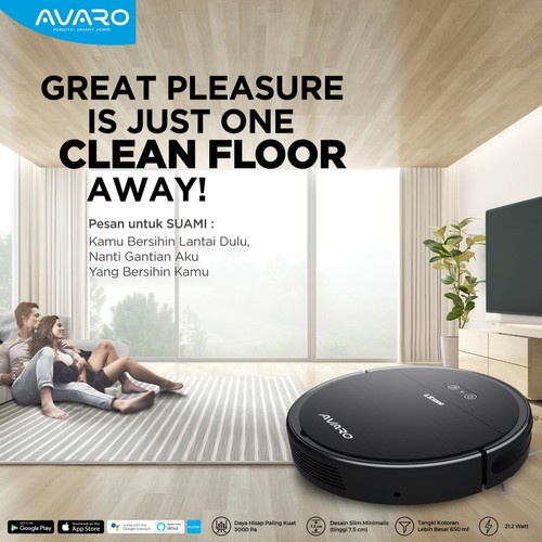 AVARO LS3000 ROBOT VACUUM CLEANER VACUM CLEANER VACCUM CLEANER ORIGINAL BEST QUALITY