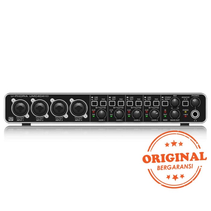 ✨Sale Soundcard Behringer Umc404Hd Umc-404Hd Umc 404Hd Umc 404 Hd Bisa Gojek