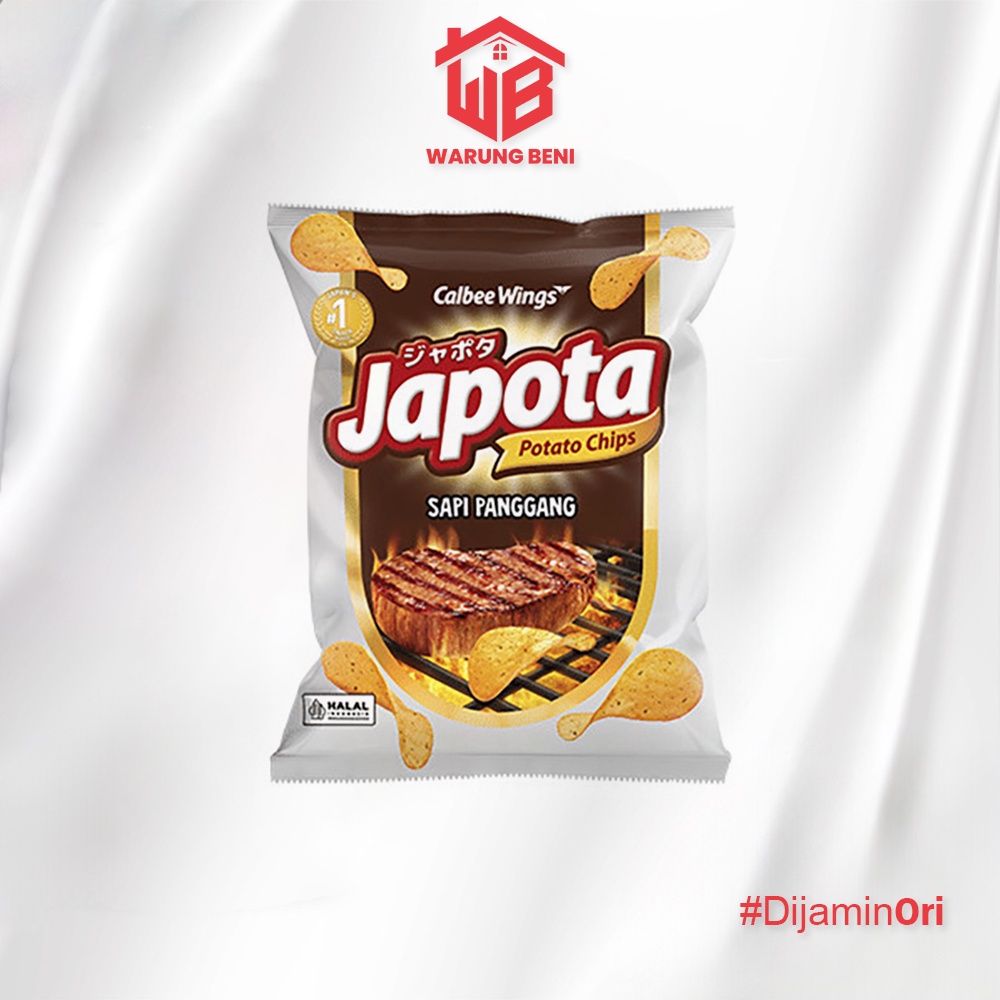 

Japota Keripik Kentang Sapi Panggang (Beef BBQ) 68 gr