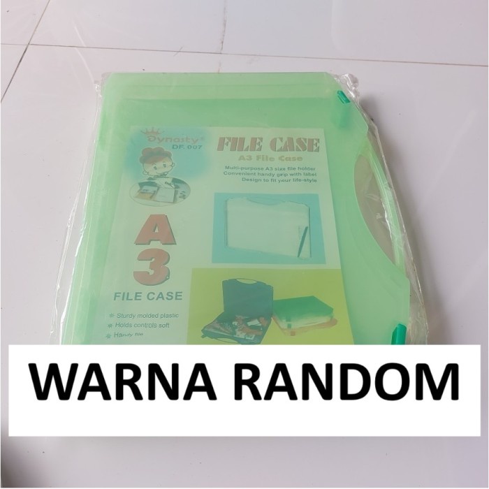 

Map Plastik Kaku Dynasty DF 007 File Case 22X33cm Ukuran Kertas Dalam