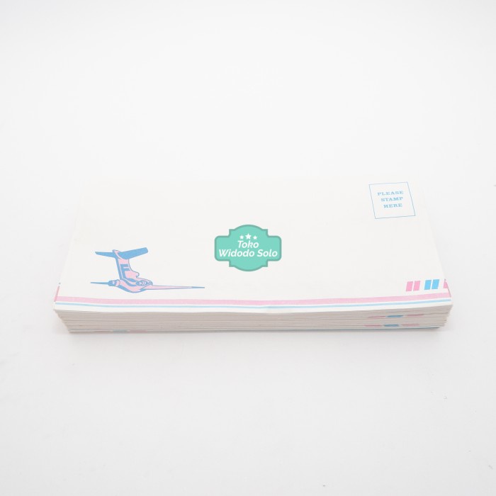 

Amplop Kabinet Pesawat Airmail Stock Lama Loose Pack Isi 50
