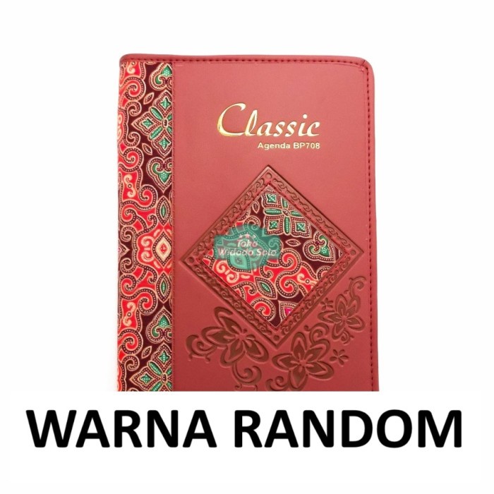 

Diary BP 708 Agenda Notebook Jurnal Buku Catatan Batik Classic