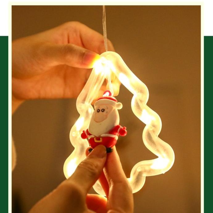 

Lampu Tirai Natal 3M Led Lampu Bola Natal Dekorasi Christmas Light Set Stok Terbatas