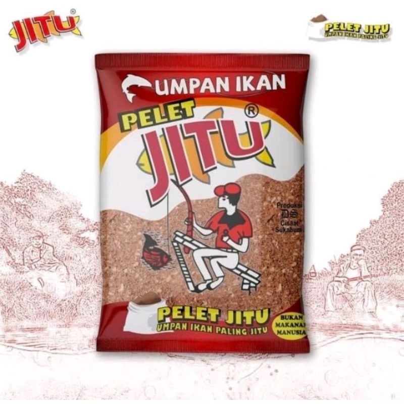Umpan Pelet Jitu Varian Aroma(Pelet Jitu,Ebi,kinoy Cristal)