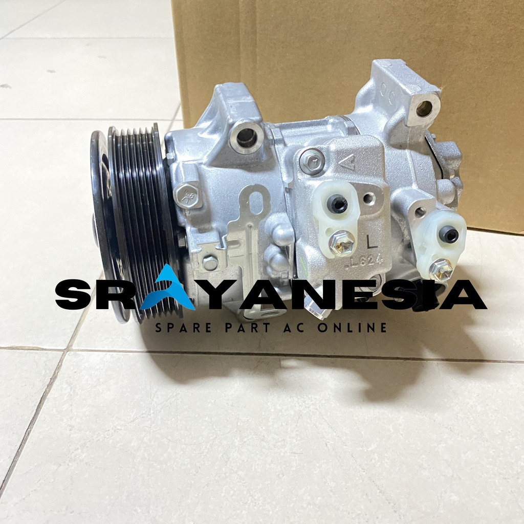 Compressor Kompresor Altis New 6Pk 2009-2010 Original Denso 7134