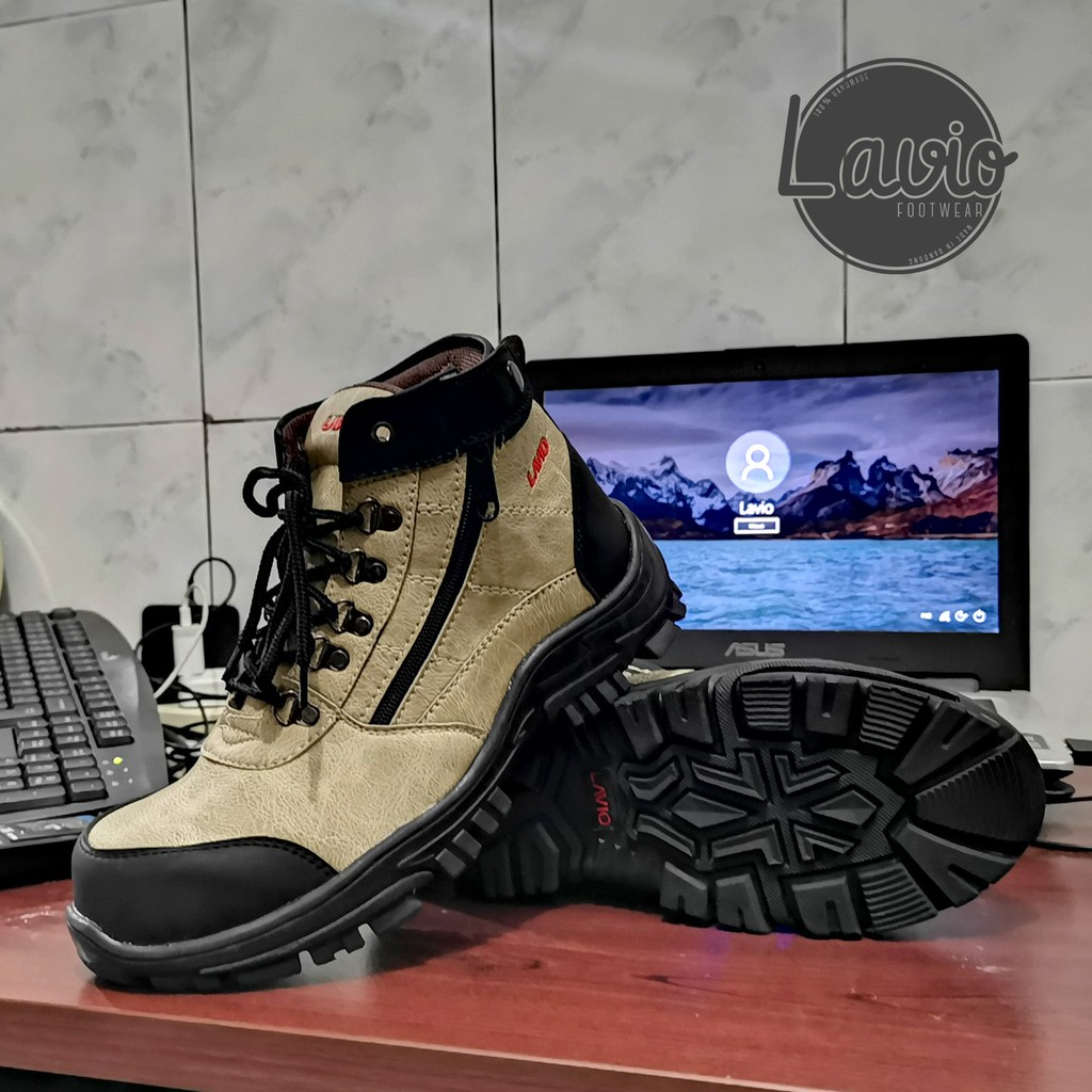 Lavio Sepatu Safety Boots Pria Msey Thief