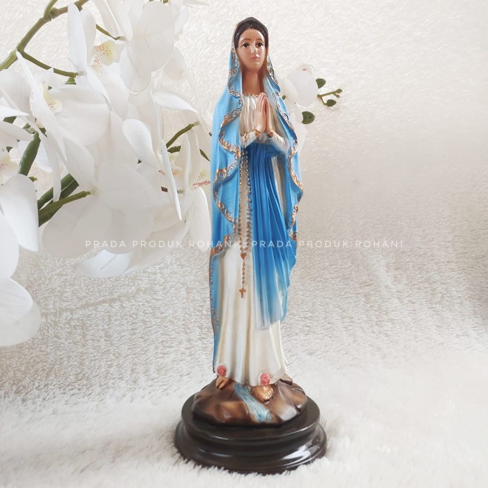 PATUNG BUNDA MARIA LOURDES 30CM