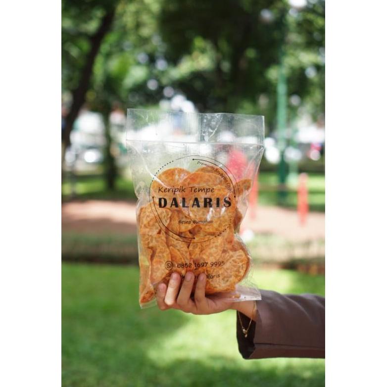 

Keripik Tempe Dalaris 250gr 2 pcs Rasa PEDAS Cemilan Enak Kerupuk Tempeh Best Seller