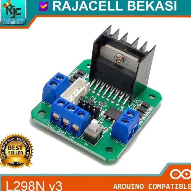 L298N V3 Original High Quality Full H-Bridge Motor Driver for Stepper