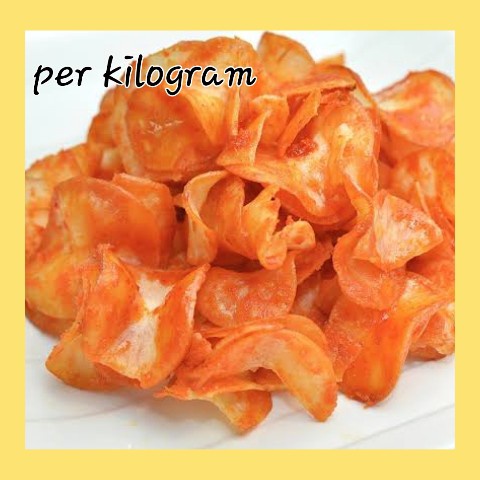 

Ready Keripik Singkong Balado Basah (snack kiloan/curah bali) Non COD