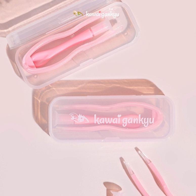 Terbaru - kawai gankyu kawai penjepit softlens pastel (alat pasang softlens) ..