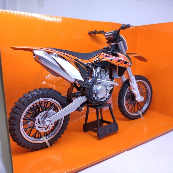 HOT SALE DIECAST MINIATUR MOTOR CROSS TRAIL KTM 350 EXC-F 2014 HARGA MURAH TERLARIS