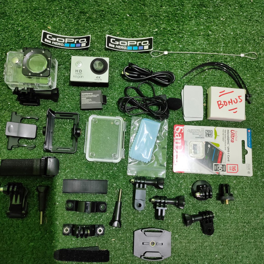 Kamera Kogan 4K Wifi Action Camera 4K Full Hd Wifi If C External Kogan 4K 16Mp Waterproof Kamera