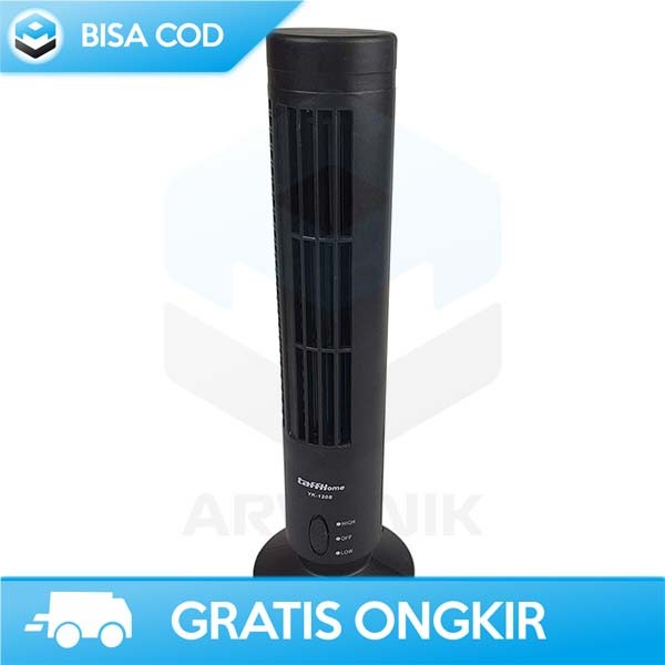 BAYAR DITEMPAT TOWER FAN KIPAS ANGIN LANTAI TAFFHOME PORTABLE USB POWER TERBAIK /KIPAS ANGIN