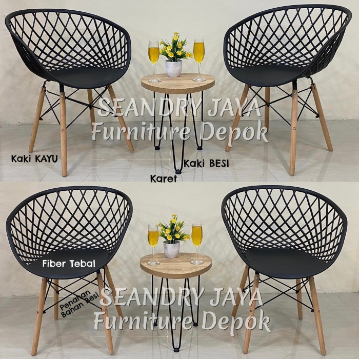 Terlaris Kursi Teras Besi Minimalis / Rotan / Kayu / Aluminium / Promo Murah