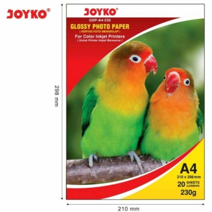 

BARANG TERBARU !!! GLOSSY PHOTO PAPER KERTAS FOTO LICIN - TERLARIS