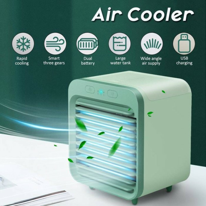 TERBARU Mini Fan AC Wireless Portable Kipas Angin Humidifier /KIPAS ANGIN MINI/KIPAS ANGIN