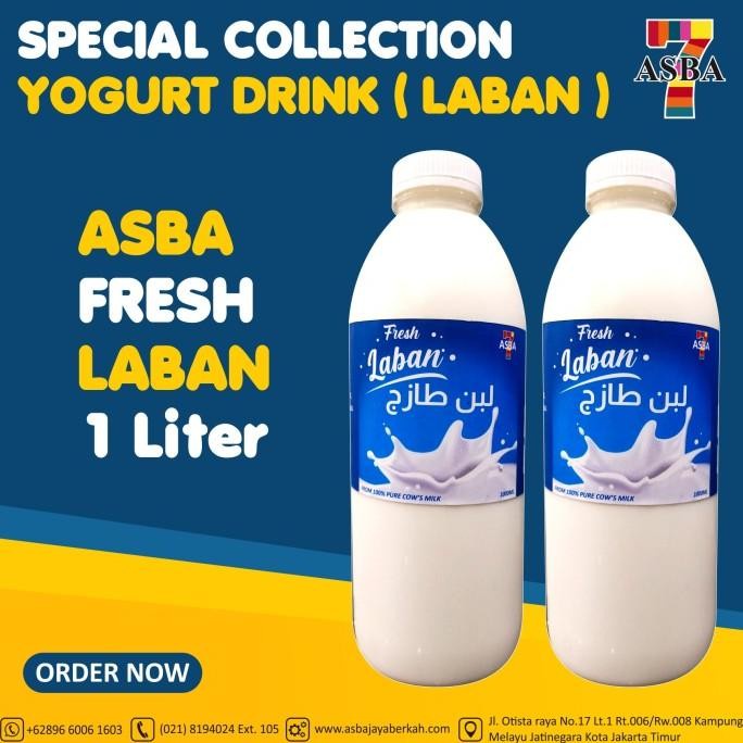 

Ready Stok Asba Laban Yogurt 1 Lt Best Seller