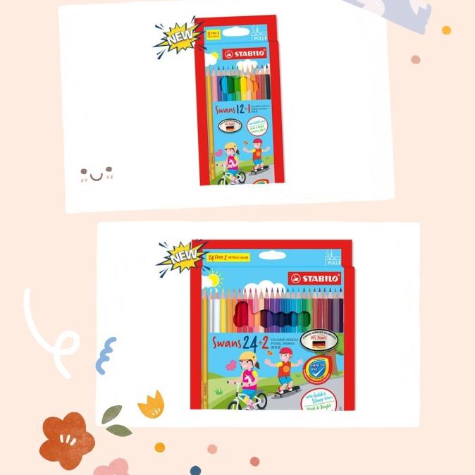 

BARANG TERBARU !!! STABILO SWANS COLOR PENCIL SETB12 24 36 48 PENSIL WARNA - TERLARIS