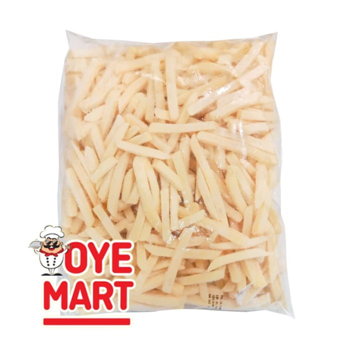 

IDAHO STRAIGHT CUT 2KG TRANSPARAN PACK/FRENCH FRIES KENTANG GORENG