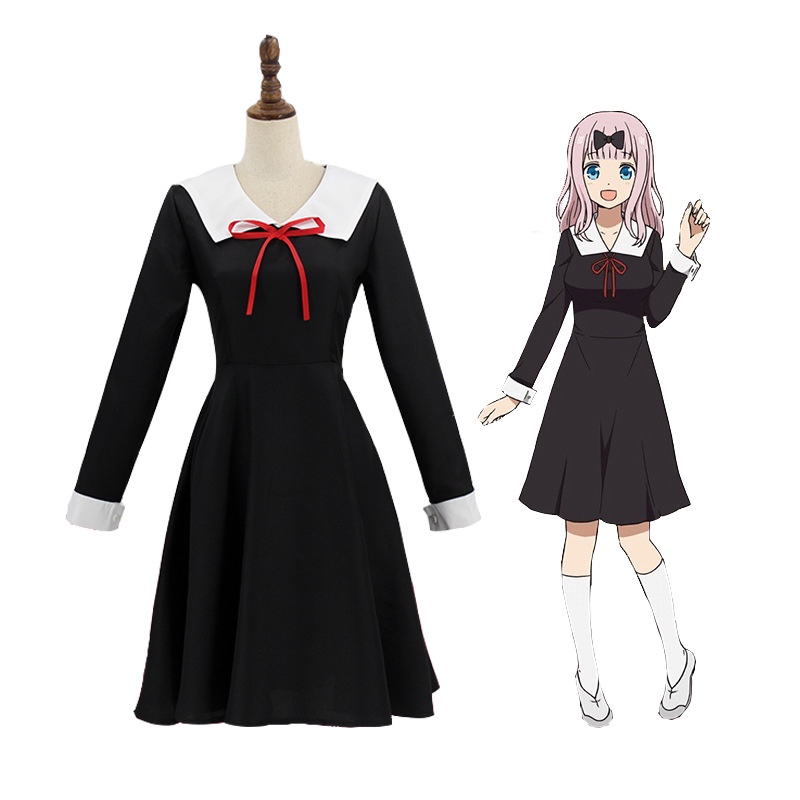 Kaguya-sama Love Is War cosplay Kaguya Shinomiya cosplay costume  and Kaguya Shinomiya wig /Fujiwara
