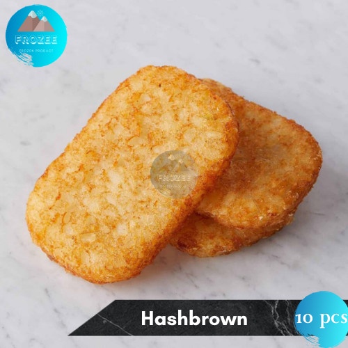 

Potato Hashbrown 10Pcs French Fries Kentang Goreng Frozee Frozen Beku