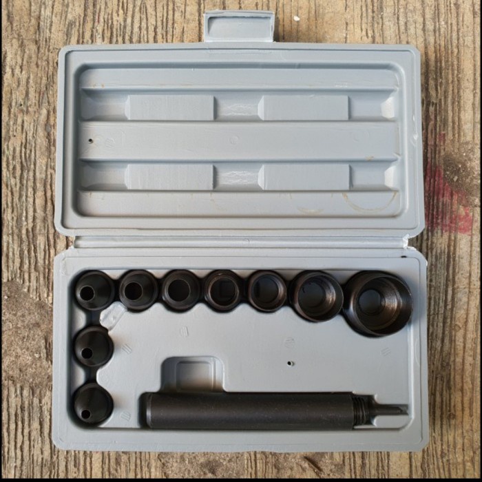 

Promo (Rn) Sands Alat Plong Gasket Punch Set 10Pcs Alat Pembolong Pemotong