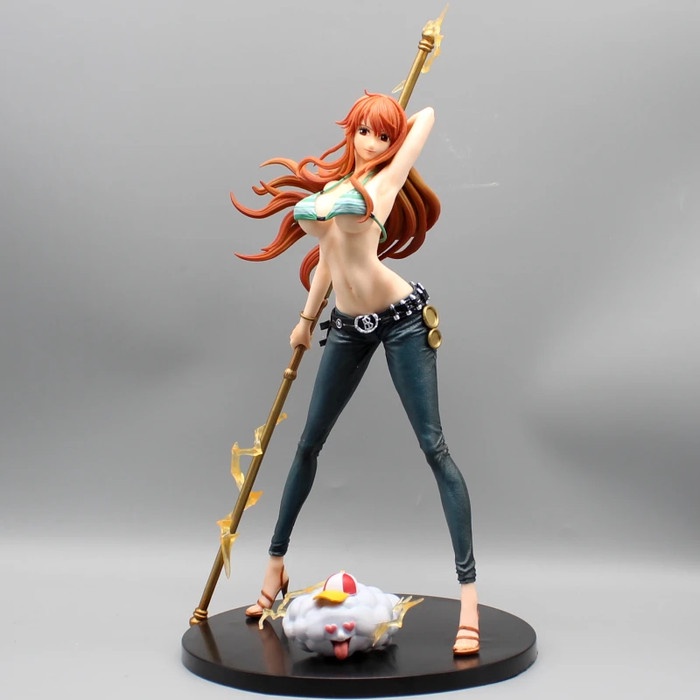 FLASH SALE FIGURE ONE PIECE - NAMI & ZEUS CASUAL VER. (40CM) TERBARU