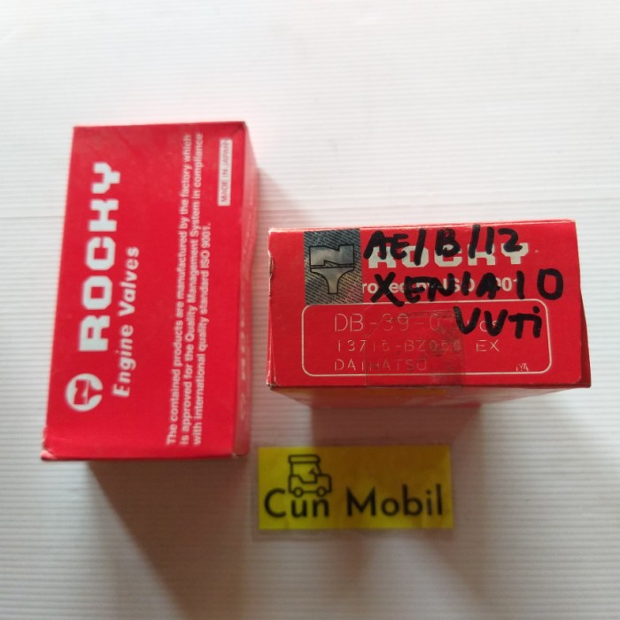 Cod - Klep Valve Xenia 1000 Cc Vvti 2007 Up Api Ex Db 39 Rocky Made Injepang Kode 066