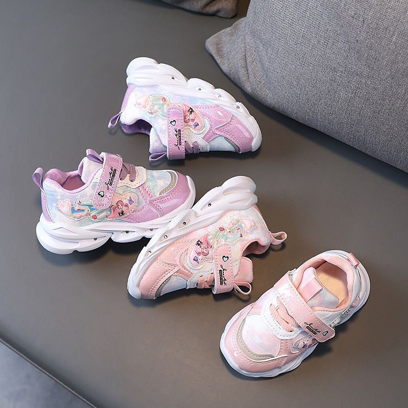 Sepatu anak laki-laki&perempuan-Sepatu LED IMPORT-Sneakers anak