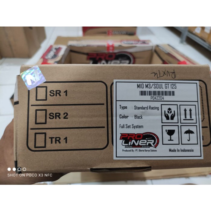 NEW KNALPOT PROLINER STANDARD RACING MIO M3 Z SOUL GT 125 FINO X-RIDE 125 ORIGINAL TERBARU
