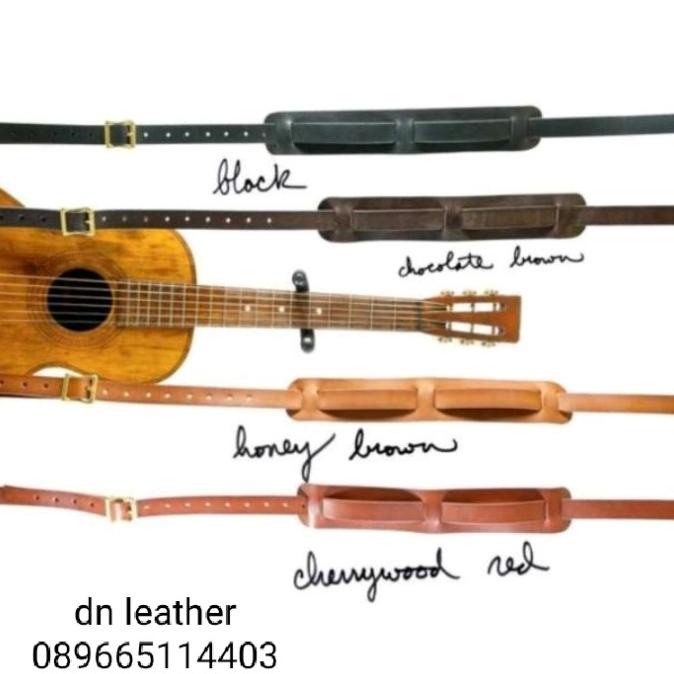strap gitar kulit asli