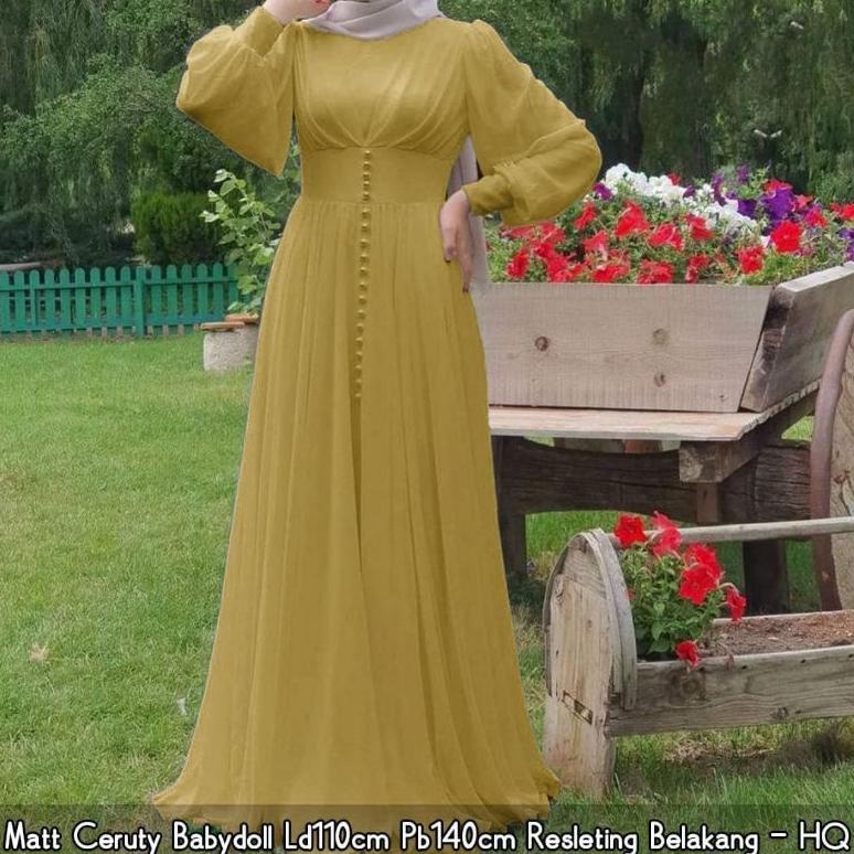 11.11 [A.F] Gamis Terbaru Yasmine Dress Kondangan Muslim Gamis Wanita Gamis Pesta Mewah Elegan Baju 