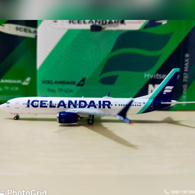 Icelandair Boeing 737 Max 9 Tf-Ica Ng Model 1:400