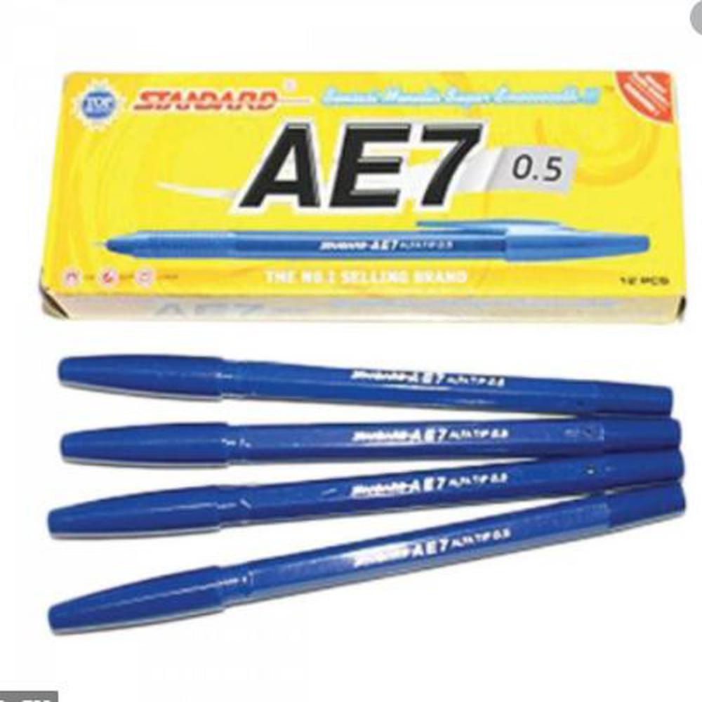 

BALLPOINT STANDARD AE-7 OPAQUE FINE BLUE SET-12