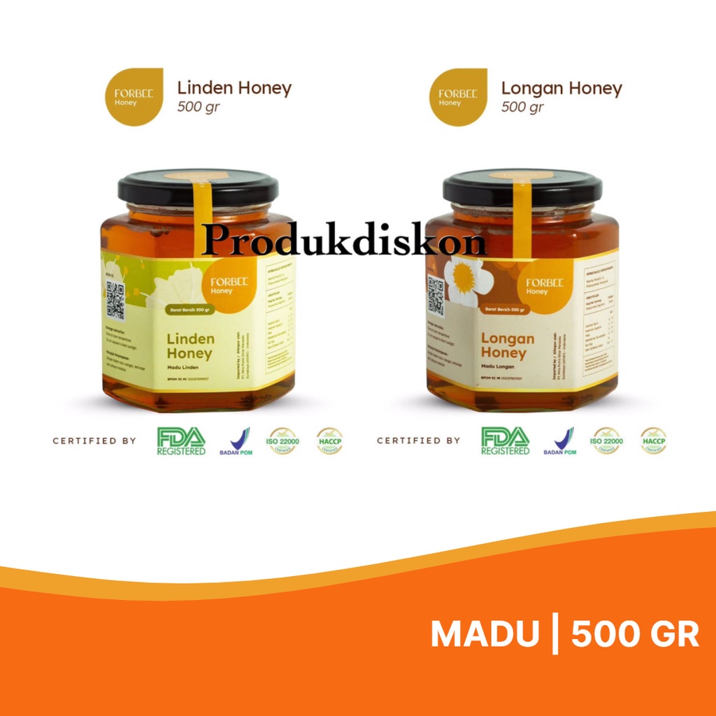 

Madu Forbee Linden Honey / Longan Honey 500 Gr