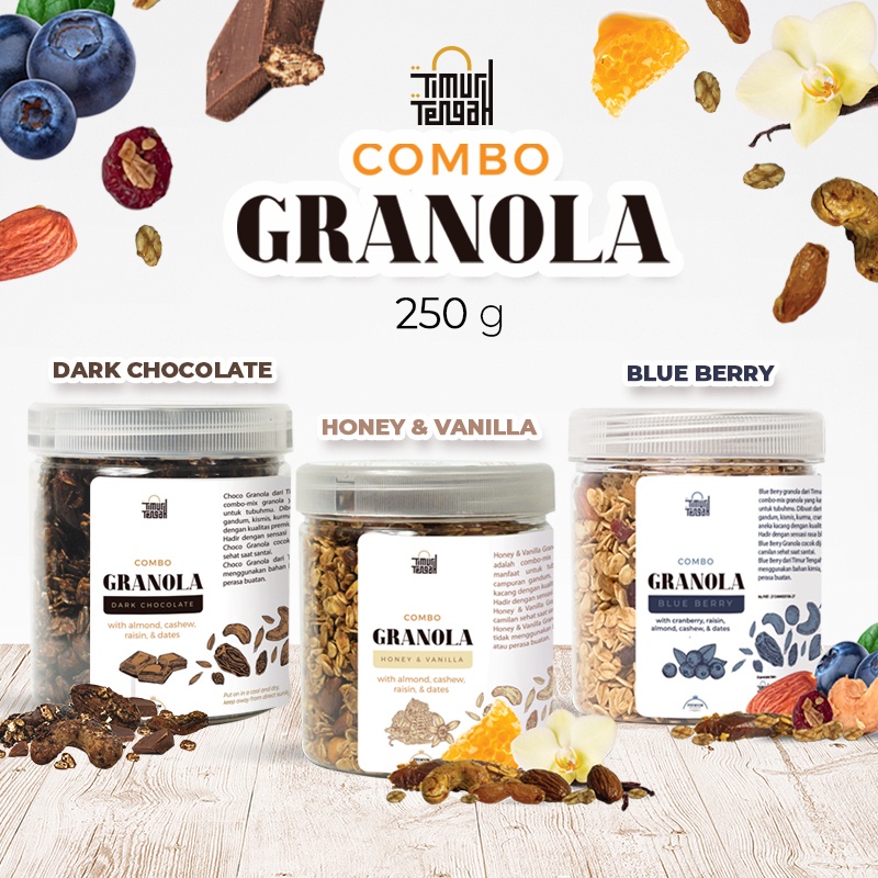 

Special Bundling 2 In 1 Granola 250Gr Sereal Sehat Kaya Serat