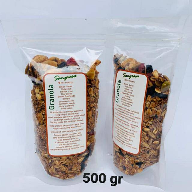 

Granola Enak 500 Gram Granola