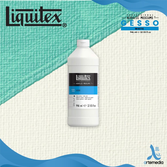 

Medium Cat Akrilik Liquitex Professional 946ml Gesso Acrylic Medium