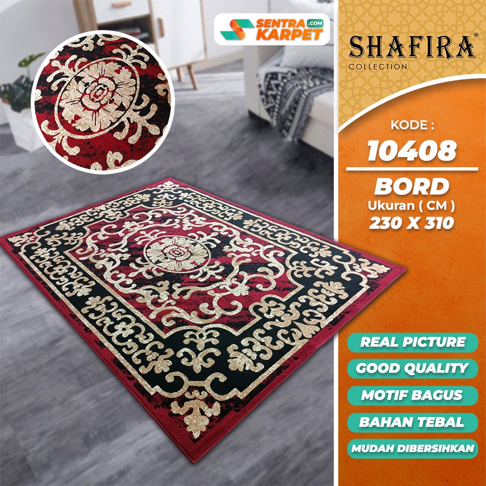 karpet Rumah Permadani Shafira 10408 Bord 230 x 310 CM | Sentra Karpet | Limited Stock