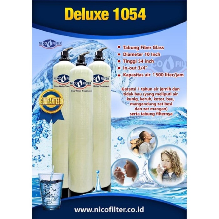 ✅Ori Nico Filter Type Deluxe 1354-Filter Air Nico-Penjernih Air Terbaru