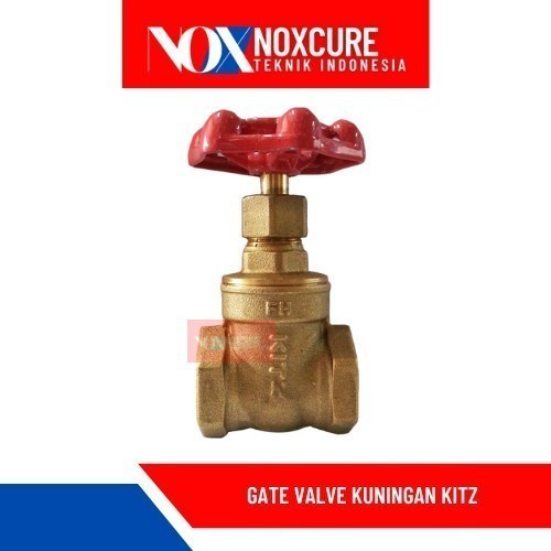 2,5 inch gate valve kitz kuningan ( bronze )