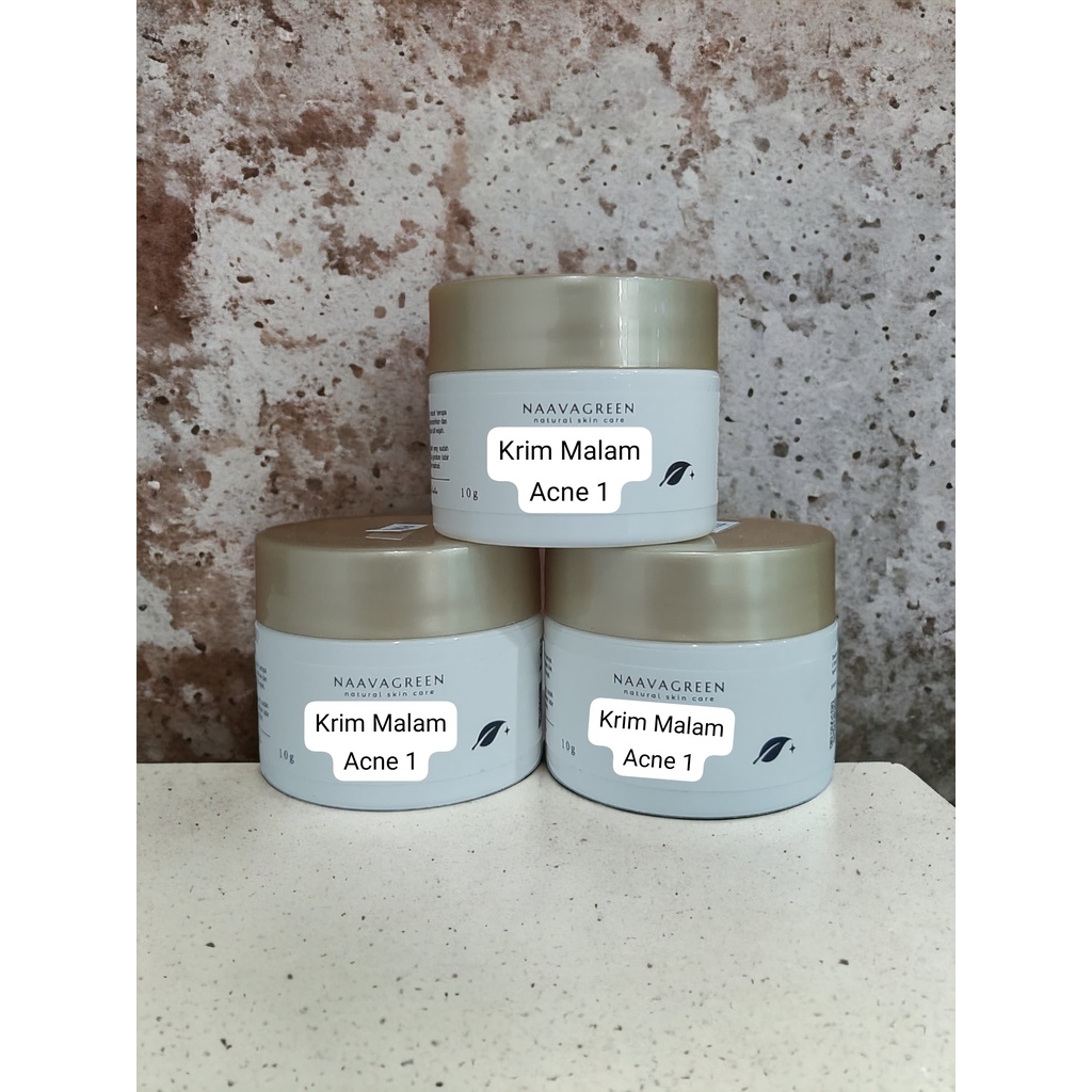 NAAVAGREEN KRIM MALAM ACNE - NAAVAGREEN - KRIM MALAM - ACNE - JERAWAT