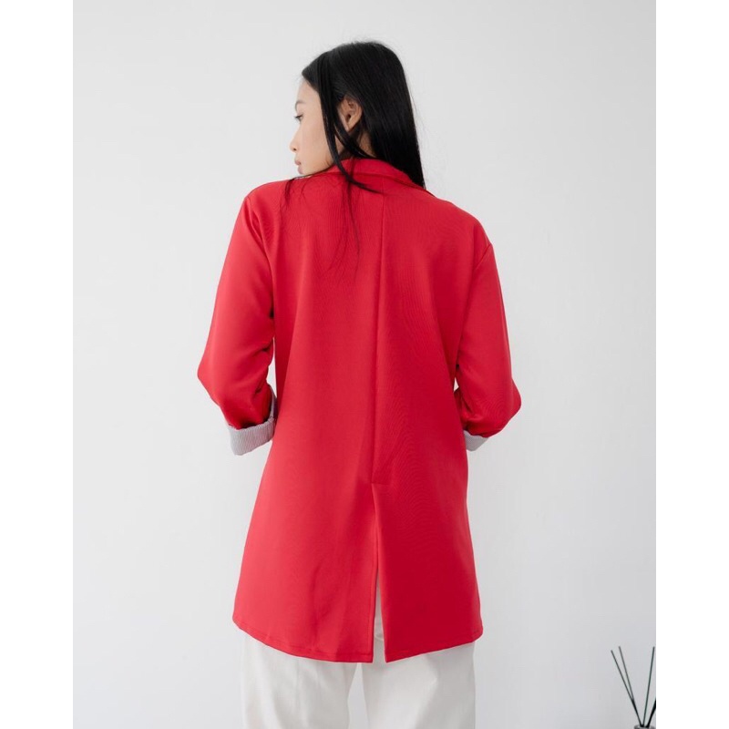 Blazer Wanita Korea Blazer Korea Set Panjang Formal Blezer Wanita Korea Blezer Kekinian