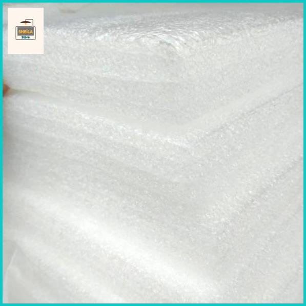 Sheila store Busa Packing Kemasan 2cm PE Foam / Polybonding / Polyfoam 50x100x2 cm