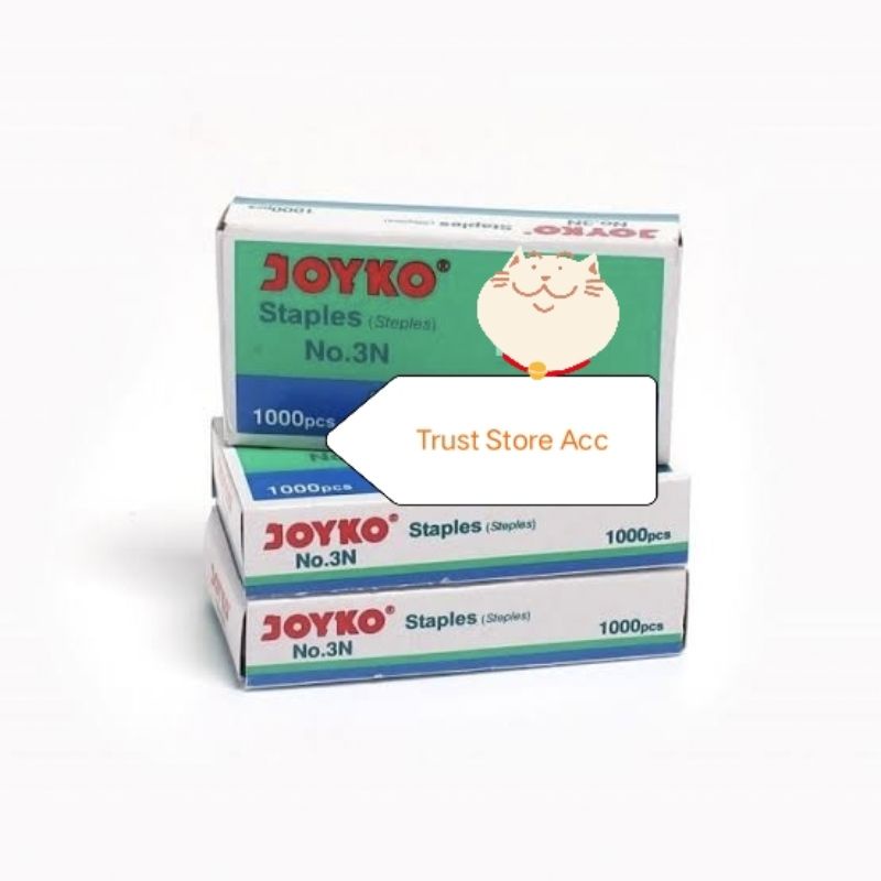 

Isi Staples Joyko No.10 - 1 M Sebanyak 1000 Pcs