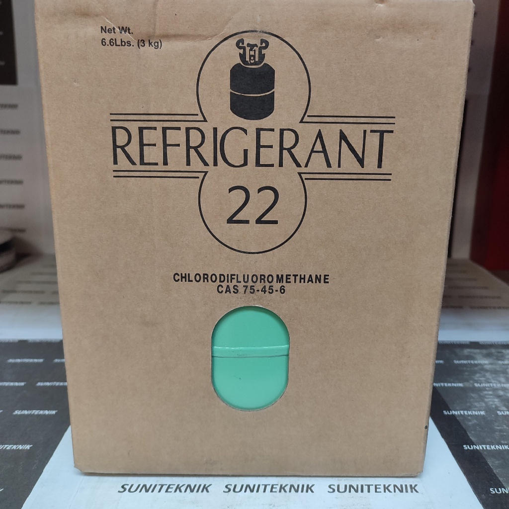 PREON R22 3KG - FREON R 22 ISI BERSIH 3KG